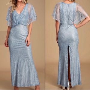 Lulus Dreaming of You Floral Lace Dress|